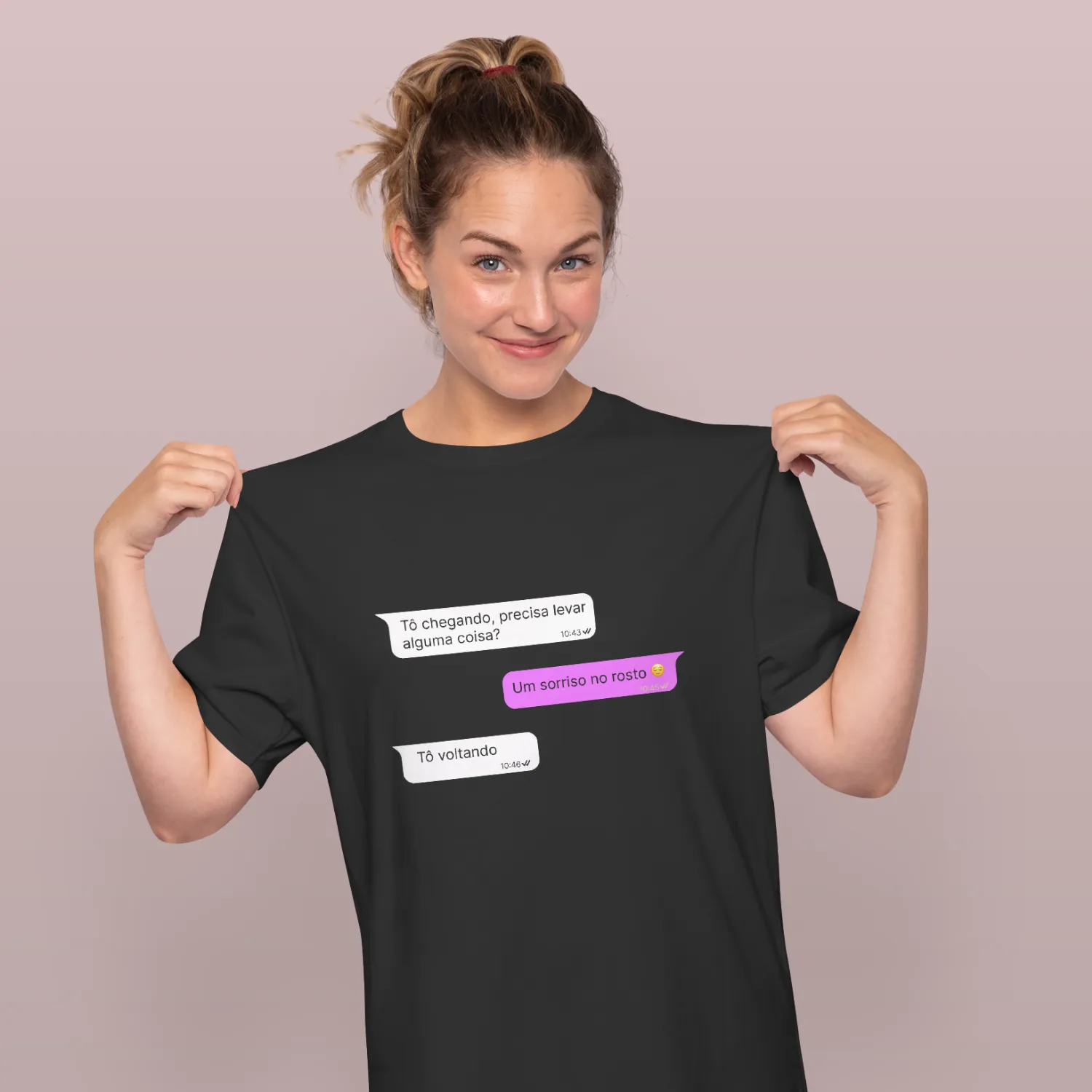 Imagem de Camiseta T-shirt Feminina Prime Piores Prints - Tô Voltando - MU1002